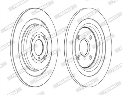 FERODO DDF1588C Číslo výrobce: DDF1588C. EAN: 4044197987368.
