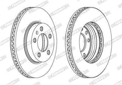 FERODO DDF1591LC-1 Číslo výrobce: DDF1591LC-1. EAN: 4044197625420.