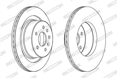 FERODO DDF1604 Číslo výrobce: DDF1604. EAN: 4044197459797.