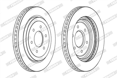 FERODO DDF1611C-1 Číslo výrobce: DDF1611. EAN: 4044197972616.