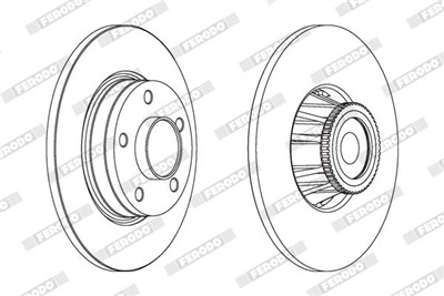 FERODO DDF1623-1 Číslo výrobce: DDF1623. EAN: 4044197588213.