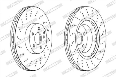 FERODO DDF1639C-1 Číslo výrobce: DDF1639C. EAN: 4044197588381.