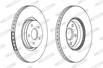 FERODO DDF1649C-1 Číslo výrobce: DDF1649. EAN: 4044197972647.