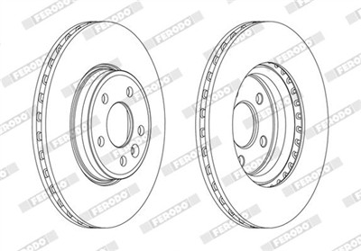 FERODO DDF1663C Číslo výrobce: DDF1663C. EAN: 4044197670390.