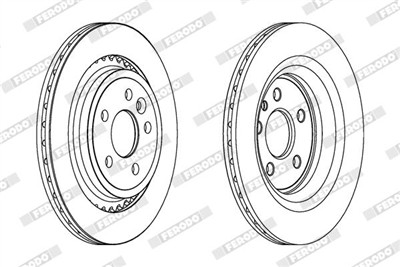 FERODO DDF1681C Číslo výrobce: DDF1681C. EAN: 4044197535767.