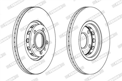 FERODO DDF1706C Číslo výrobce: DDF1706C. EAN: 4044197560547.