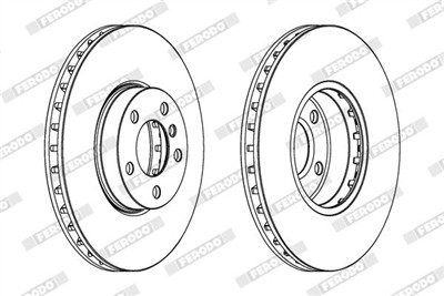 FERODO DDF1714C-1 Číslo výrobce: DDF1714C. EAN: 4044197589104.