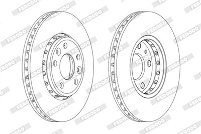 FERODO DDF1726C Číslo výrobce: DDF1726C. EAN: 4044197988402.