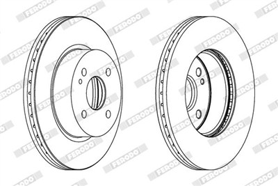 FERODO DDF1738C Číslo výrobce: DDF1738C. EAN: 4044197987702.