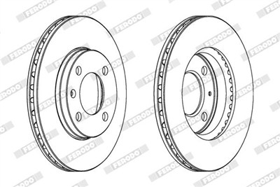FERODO DDF175C Číslo výrobce: DDF175C. EAN: 4044197560585.