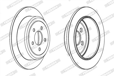 FERODO DDF1760 Číslo výrobce: DDF1760. EAN: 4044197515387.