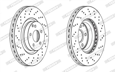 FERODO DDF1769C-1 Číslo výrobce: DDF1769C. EAN: 4044197589517.