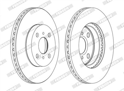 FERODO DDF1779C Číslo výrobce: DDF1779C. EAN: 4044197987818.