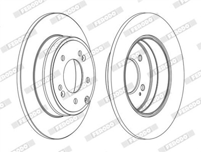 FERODO DDF1787C Číslo výrobce: DDF1787C. EAN: 4044197987832.