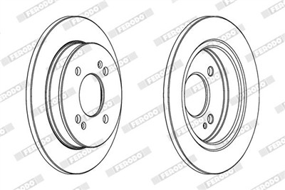FERODO DDF1793C Číslo výrobce: DDF1793C. EAN: 4044197845712.