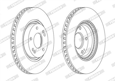 FERODO DDF1795C Číslo výrobce: DDF1795C. EAN: 4044197987863.