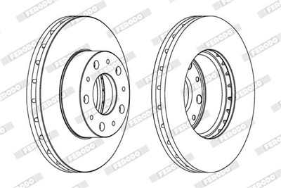 FERODO DDF1800C Číslo výrobce: DDF1800C. EAN: 4044197988440.