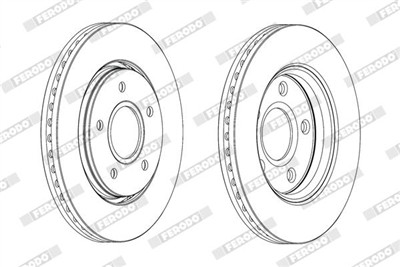FERODO DDF1807C Číslo výrobce: DDF1807C. EAN: 4044197846368.