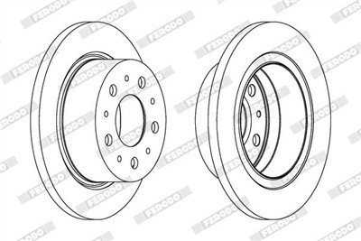 FERODO DDF1823-1 Číslo výrobce: DDF1823. EAN: 4044197589821.