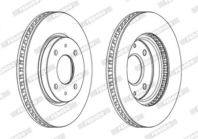 FERODO DDF1845 Číslo výrobce: DDF1845. EAN: 4044197534777.