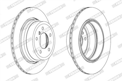 FERODO DDF1868C-1 Číslo výrobce: DDF1868. EAN: 4044197686940.