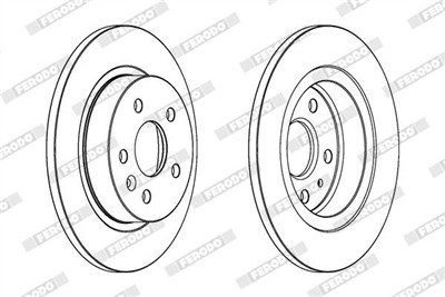 FERODO DDF1872C Číslo výrobce: DDF1872C. EAN: 4044197845774.