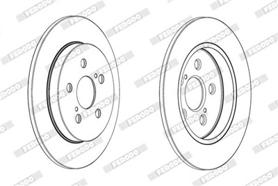 FERODO DDF1875C Číslo výrobce: DDF1875C. EAN: 4044197846399.