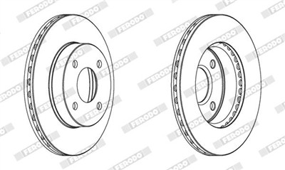 FERODO DDF1884 Číslo výrobce: DDF1884. EAN: 4044197541218.