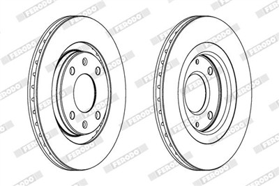 FERODO DDF192C Číslo výrobce: DDF192C. EAN: 4044197560608.
