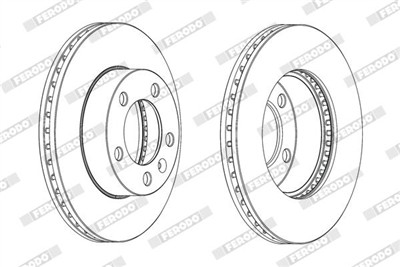 FERODO DDF1974C-1 Číslo výrobce: DDF1974C. EAN: 4044197931873.