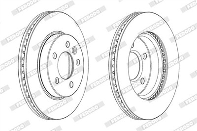FERODO DDF2017C Číslo výrobce: DDF2017C. EAN: 4044197846498.