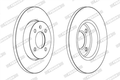 FERODO DDF205 Číslo výrobce: DDF205. EAN: 5016687120592.