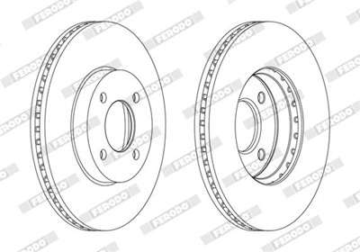 FERODO DDF2068C Číslo výrobce: DDF2068C. EAN: 4044197988044.