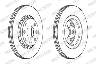FERODO DDF206C Číslo výrobce: DDF206C. EAN: 4044197560622.