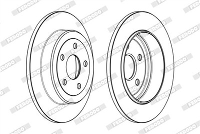 FERODO DDF2096C Číslo výrobce: DDF2096C. EAN: 4044197935314.