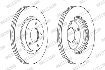 FERODO DDF2100C Číslo výrobce: DDF2100C. EAN: 4044197959891.