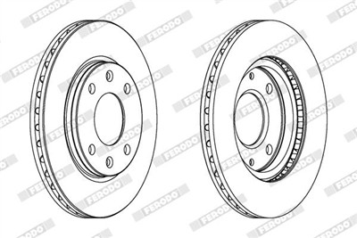 FERODO DDF214C Číslo výrobce: DDF214C. EAN: 4044197560653.