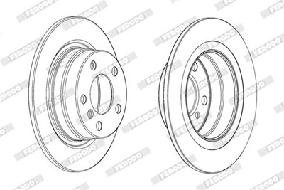 FERODO DDF2197C Číslo výrobce: DDF2197C. EAN: 4044197628094.