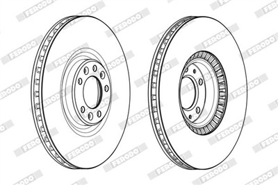 FERODO DDF2234C Číslo výrobce: DDF2234C. EAN: 4044197916511.