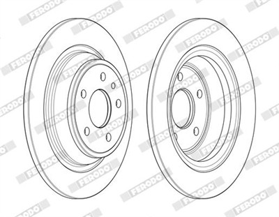FERODO DDF2338C Číslo výrobce: DDF2338C. EAN: 4060426150433.