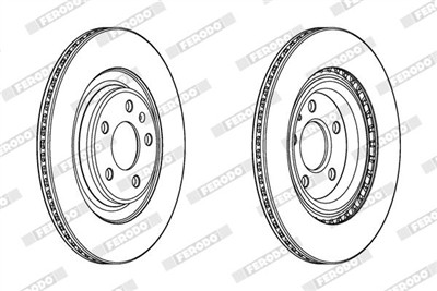 FERODO DDF2383C Číslo výrobce: DDF2383C. EAN: 4044197955121.