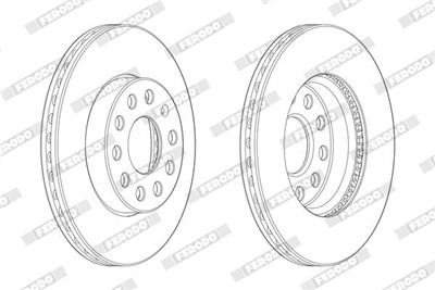 FERODO DDF2400C-1 Číslo výrobce: DDF2400C-1. EAN: 4044197959983.
