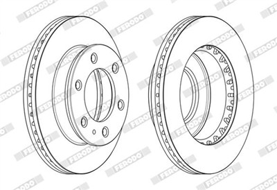 FERODO DDF2459C Číslo výrobce: DDF2459C. EAN: 4044197022793.