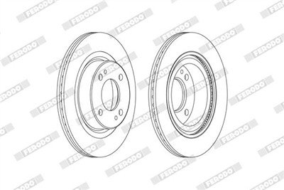 FERODO DDF2467C Číslo výrobce: DDF2467C. EAN: 4060426051549.