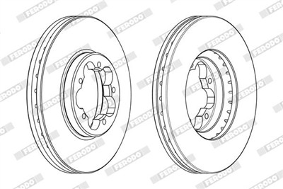 FERODO DDF2469 Číslo výrobce: DDF2469. EAN: 4044197022830.