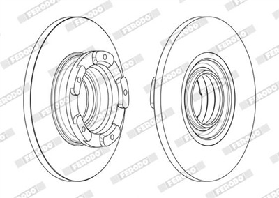 FERODO DDF2471 Číslo výrobce: DDF2471. EAN: 4060426061883.