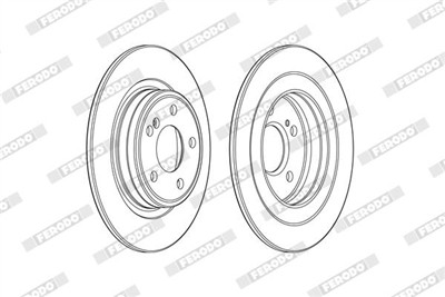 FERODO DDF2486C Číslo výrobce: DDF2486C. EAN: 4060426051600.