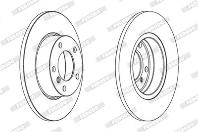 FERODO DDF248C Číslo výrobce: DDF248C. EAN: 4044197560707.