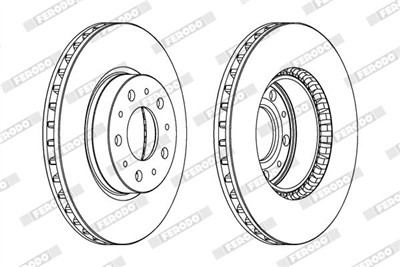 FERODO DDF255 Číslo výrobce: DDF255. EAN: 5016687125597.