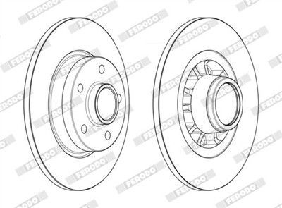 FERODO DDF2602-1 EAN: 4060426186319.
